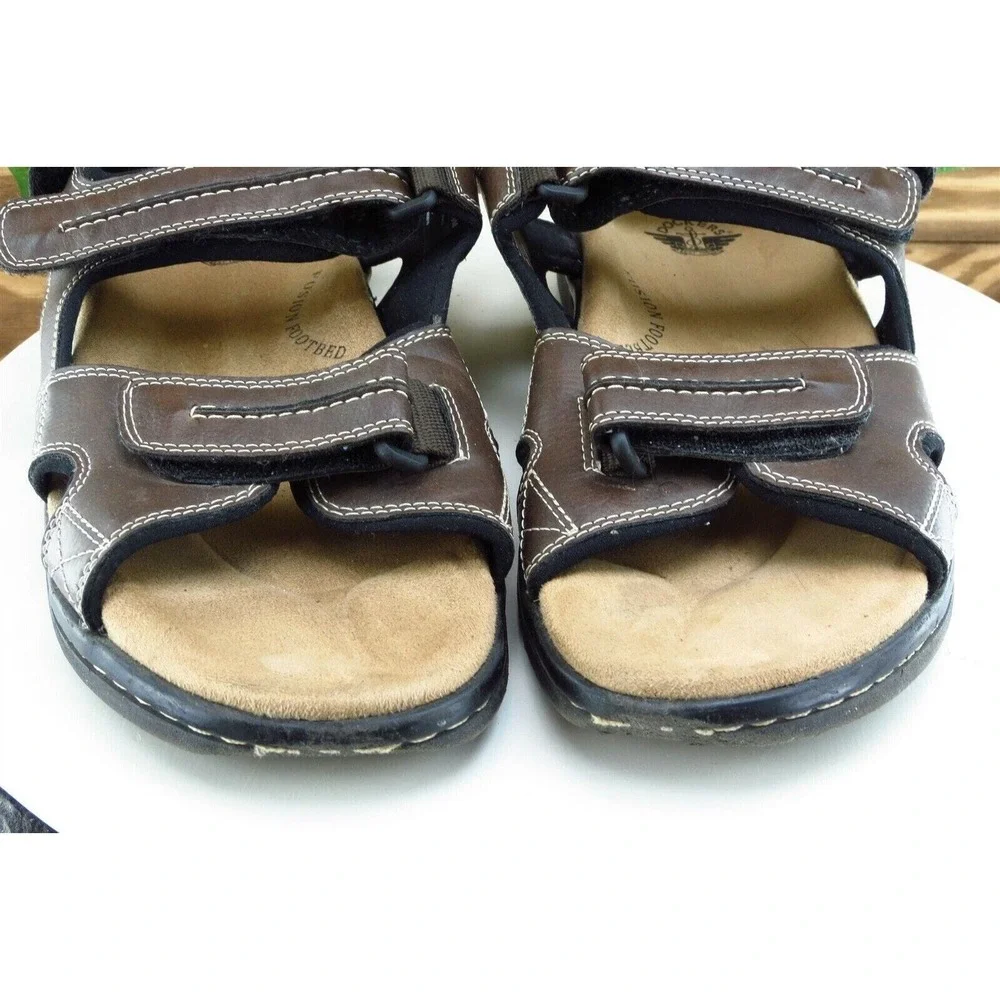 Dockers Men Size 10‎ M Brown Fisherman Sport Sandals Synthetic 9021389